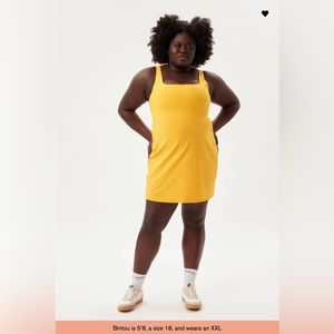 NWT LIMITED Citrine Tommy Dress by girlfriend collective Size Large New w/ Tags